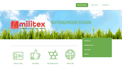 Desktop Screenshot of militex.nl